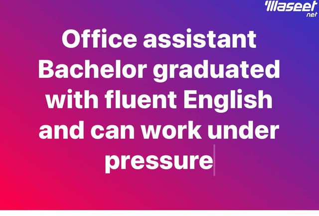 Office assistant