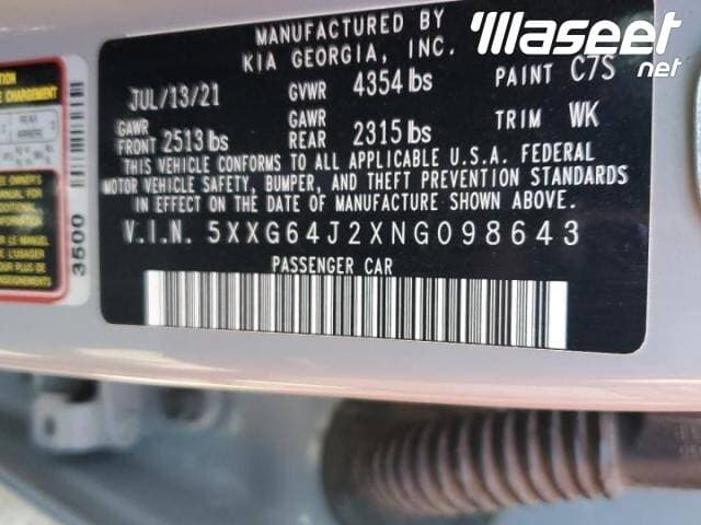 Kia K5 GT Line 2022
