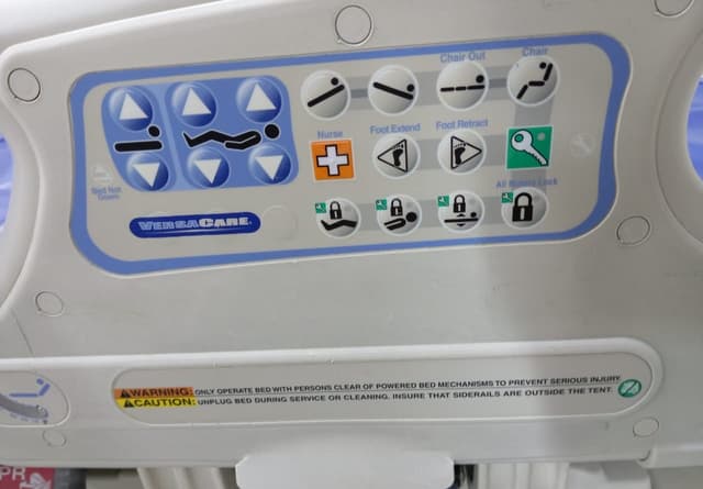 Electric automatic medical bed