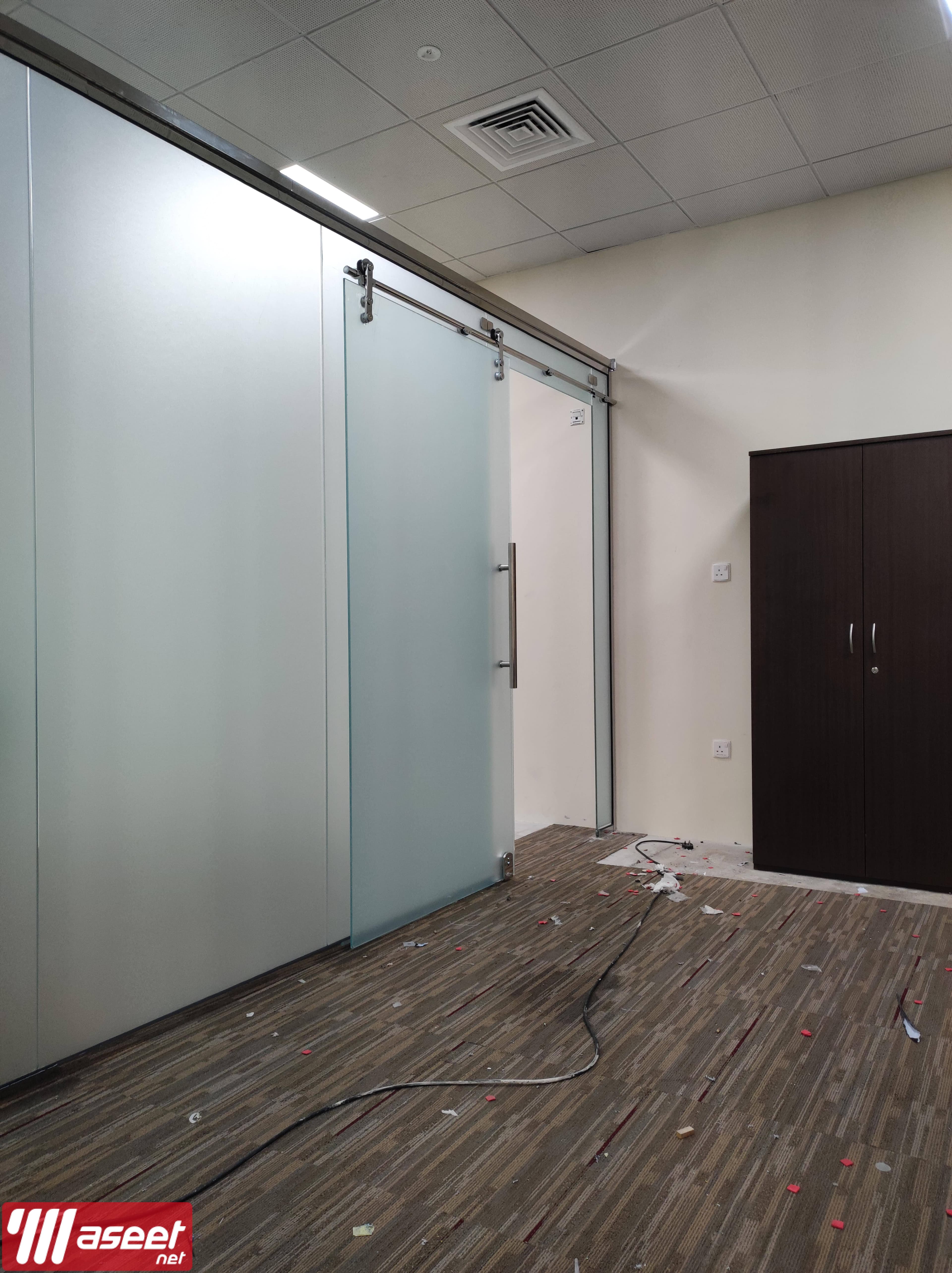Supply and installation of glass 1