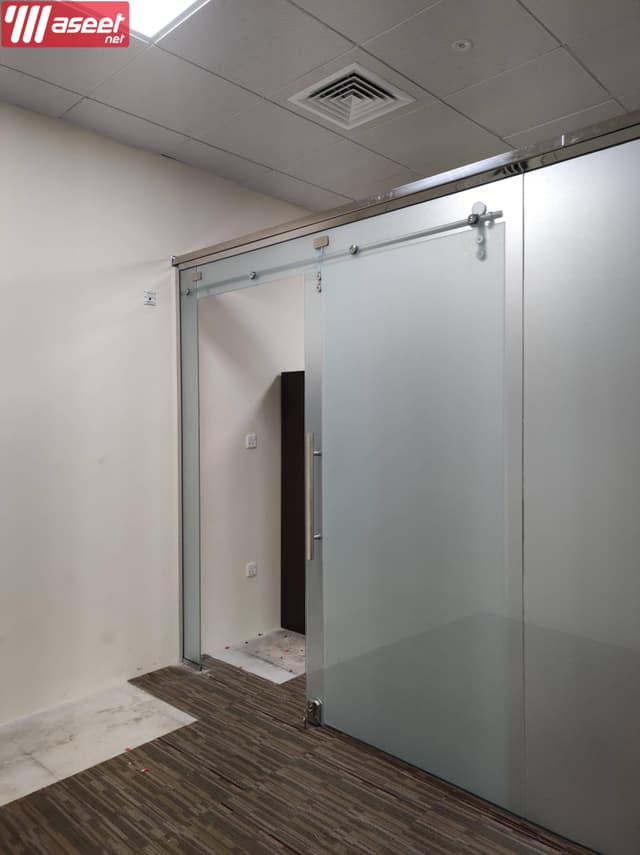 Supply and installation of glass
