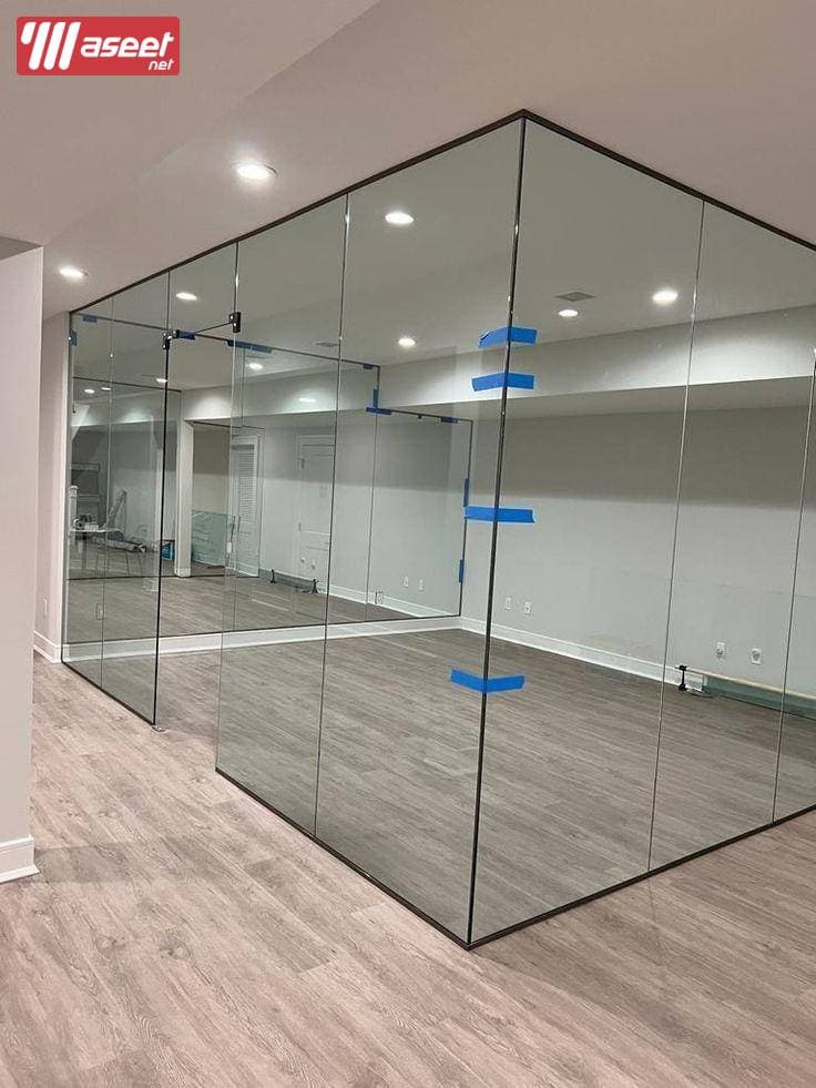 Supply and installation of glass 8