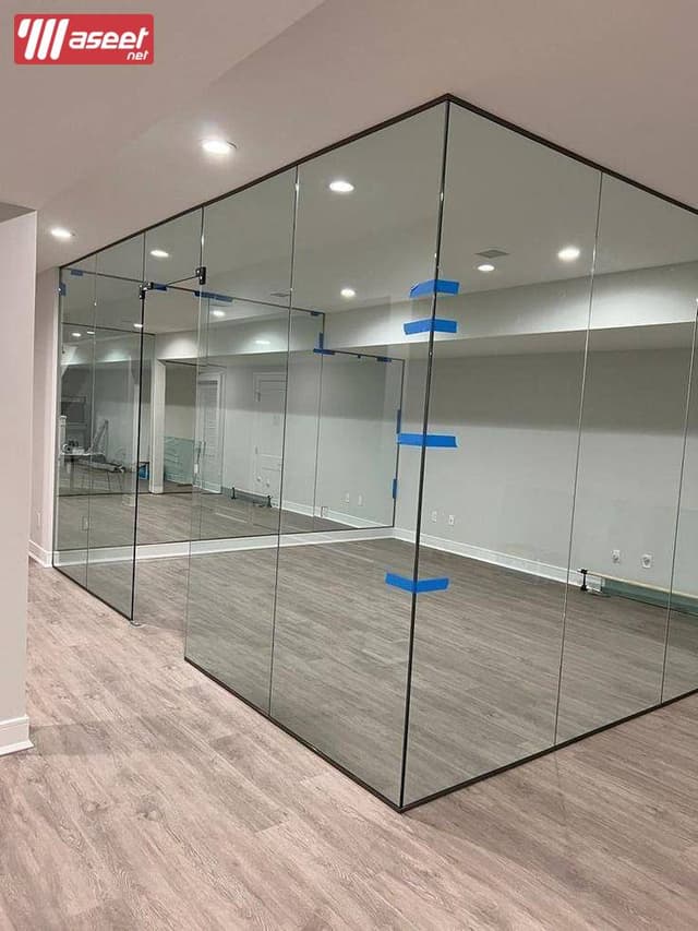 Supply and installation of glass