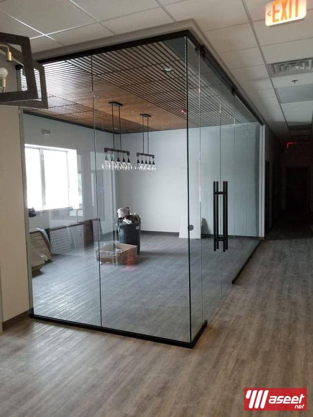 Supply and installation of glass