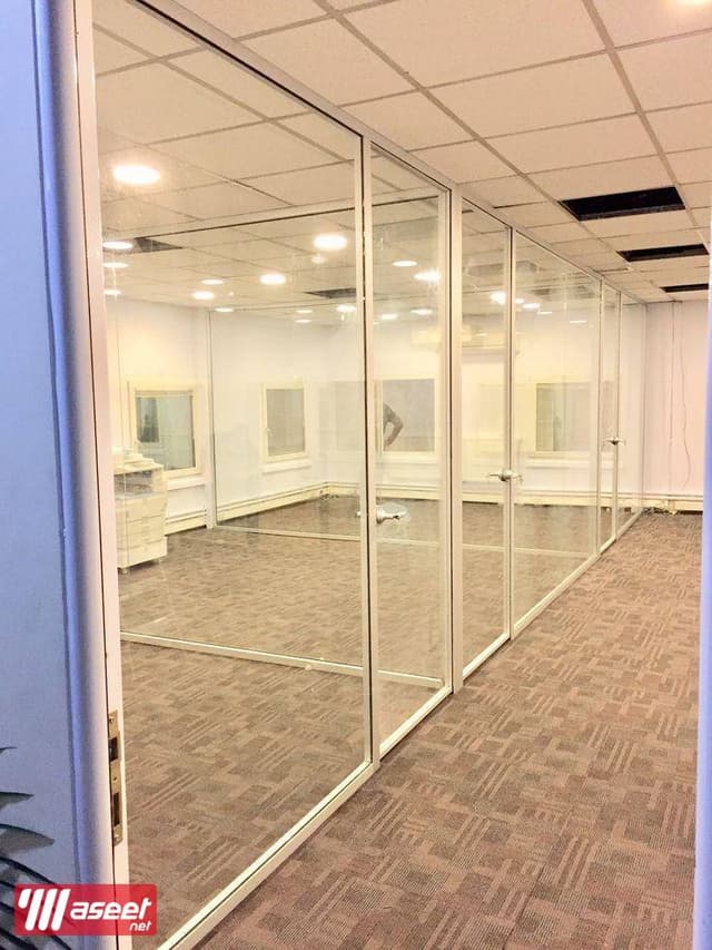 Supply and installation of glass