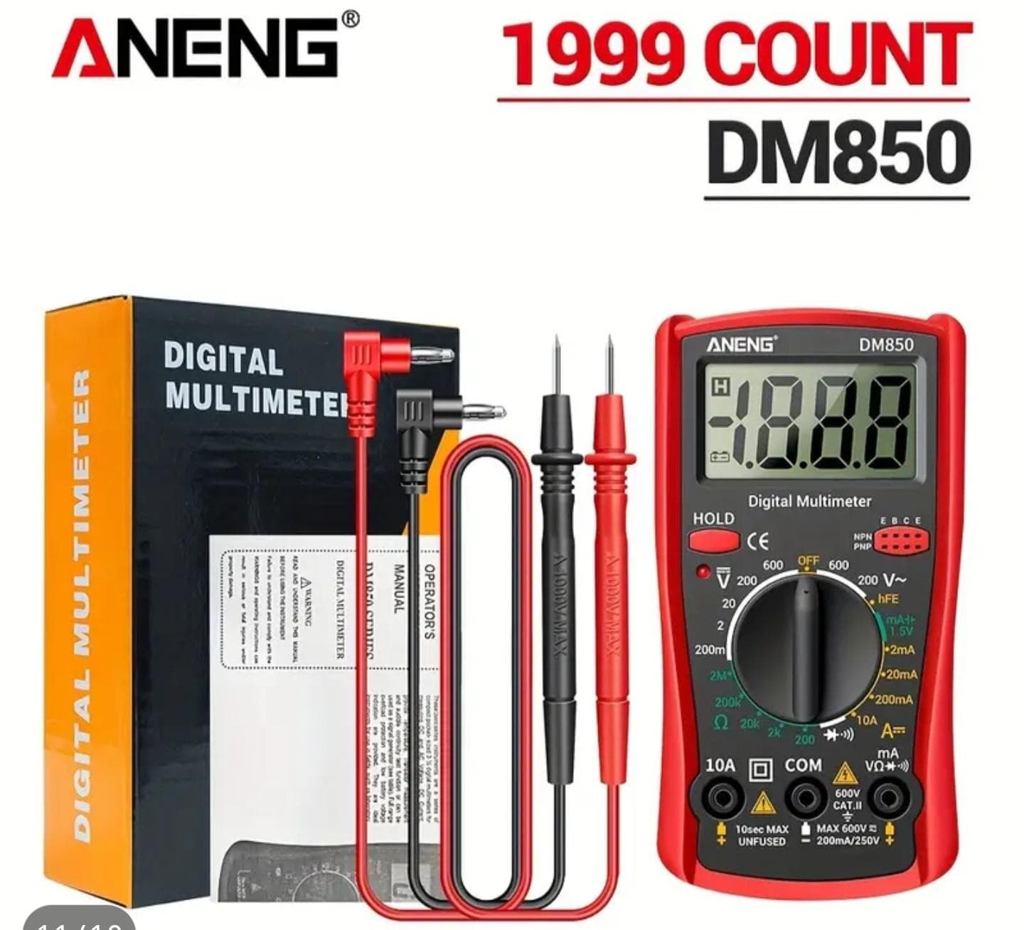 Professional digital multimeter 0