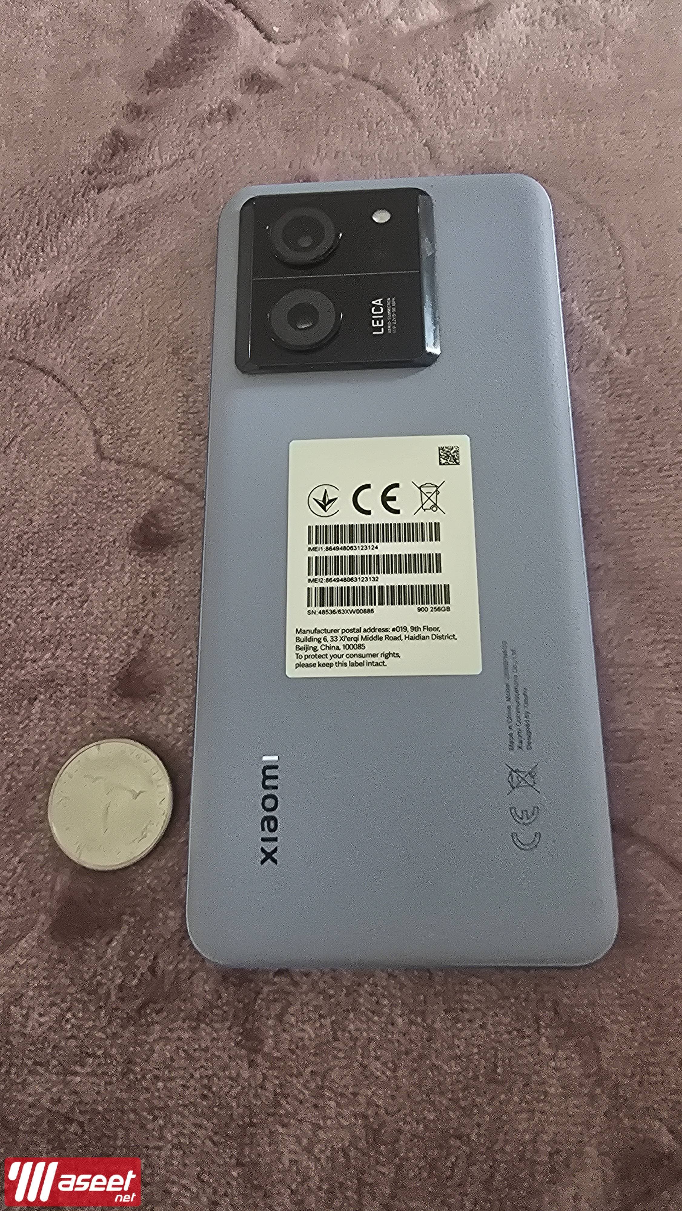 Xiaomi T13 (256GB, 12GB RAM) is a used phone in its new condition 0