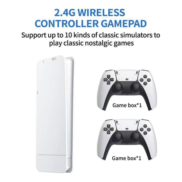 A gaming console that contains 10000 games