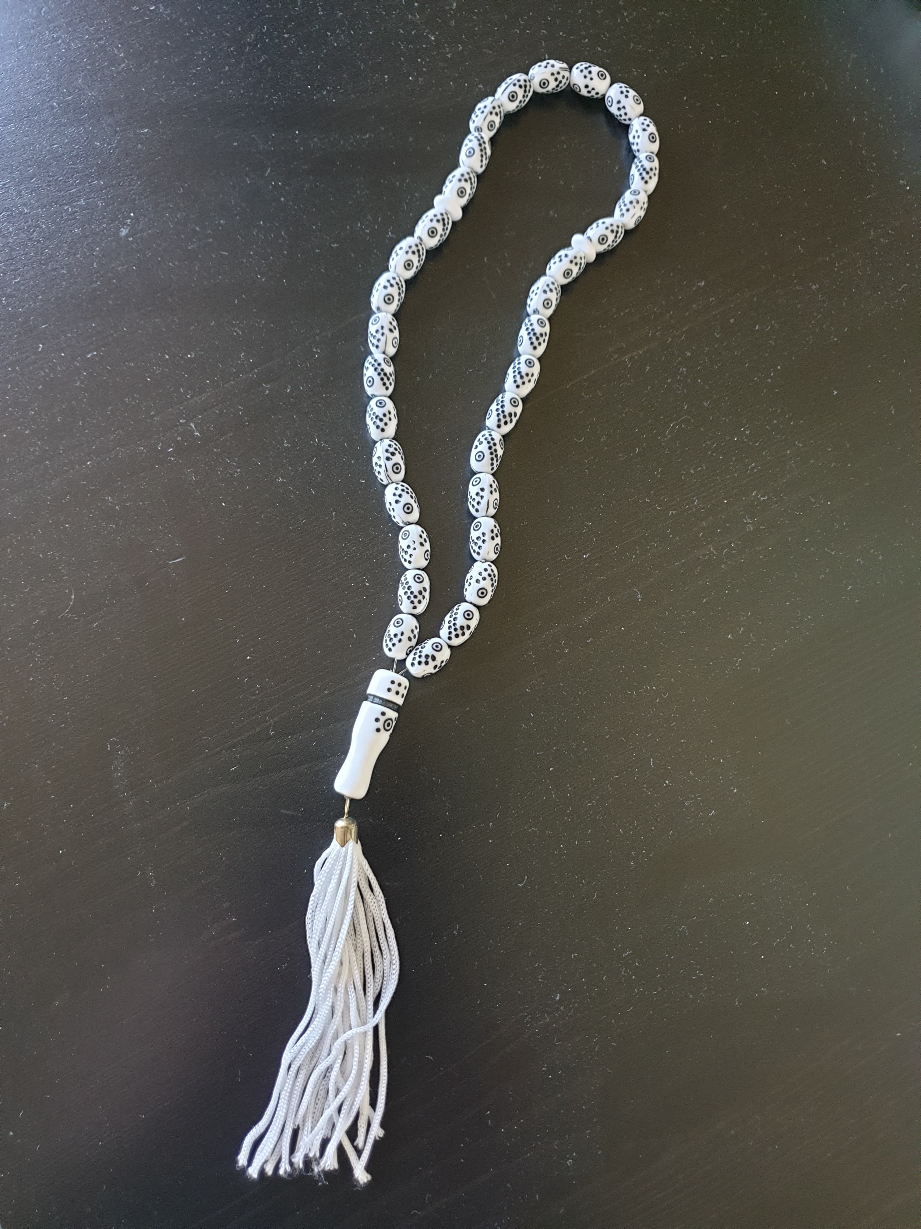 Good quality white Misbaha 0