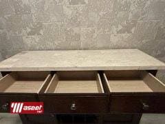 طاولة طعام رخامية مع بوفيه للبيع!!! 3
