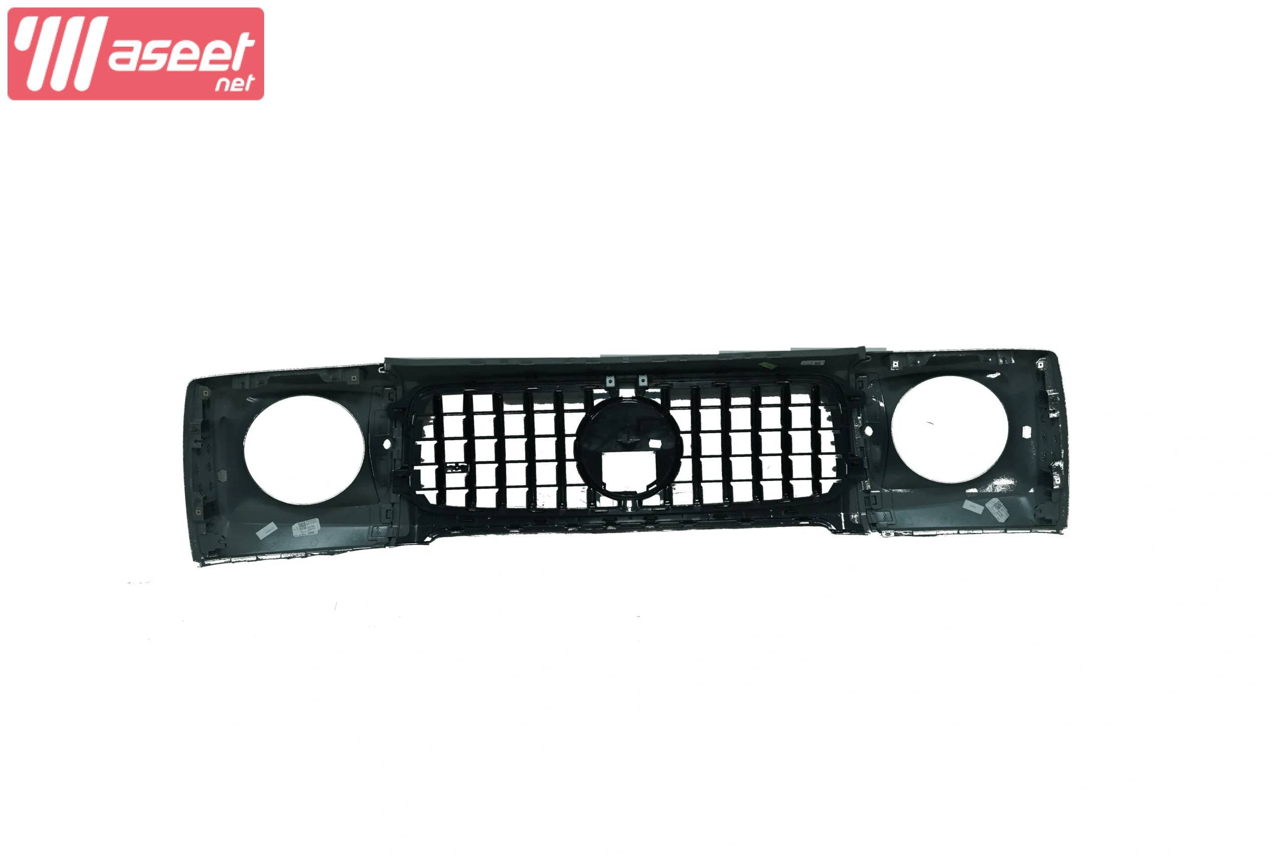 Mercedes G63 Front Grille Headlight Covers Grey OEM 1