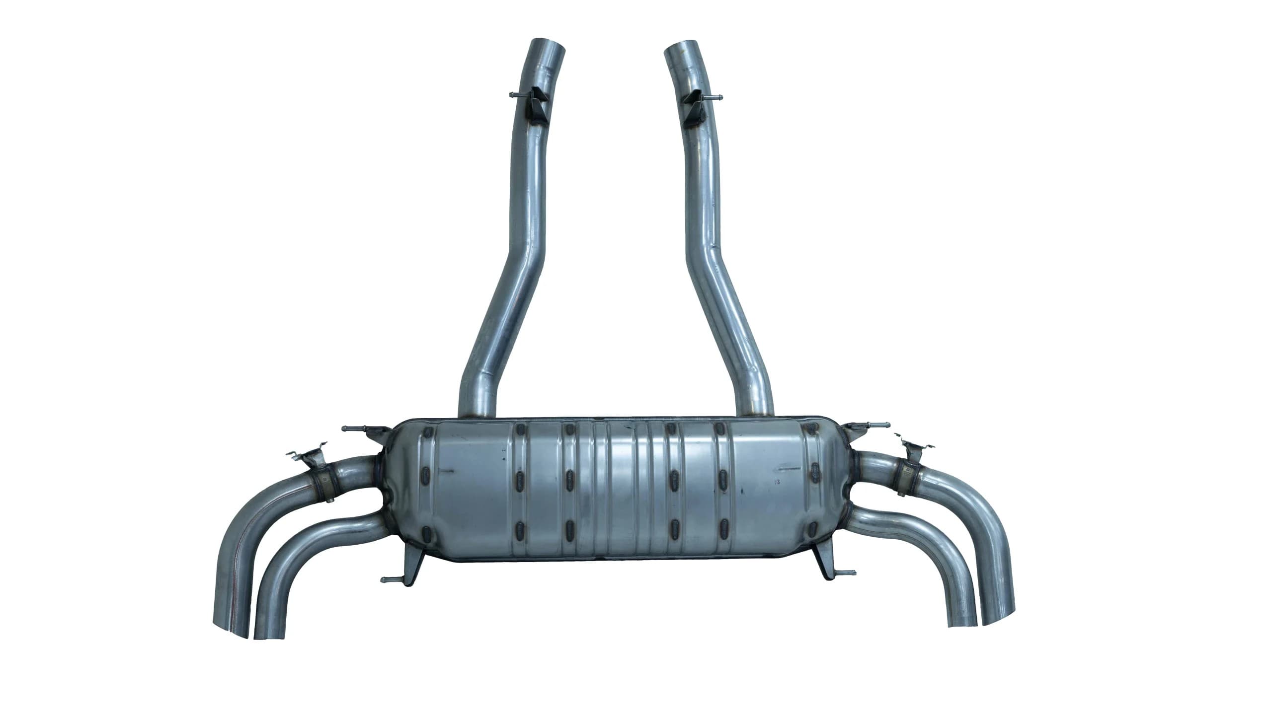 Rolls Royce Cullinan Full Stock Exhaust System Silver OEM 0