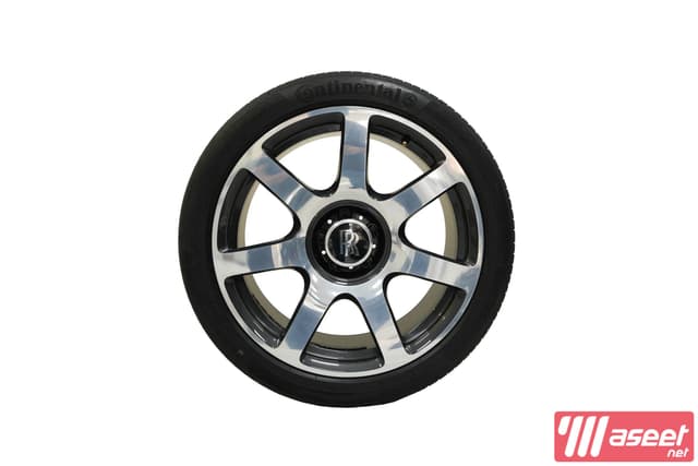 Rolls Royce Wraith & Dawn Tyre Set with Wheels & Bolt Silver