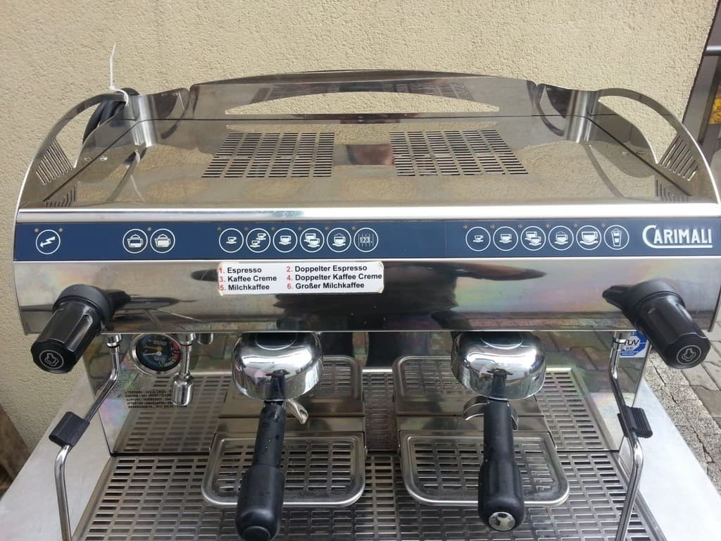 Used Italian double espresso machine for sale 0
