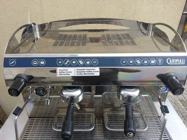Used Italian double espresso machine for sale