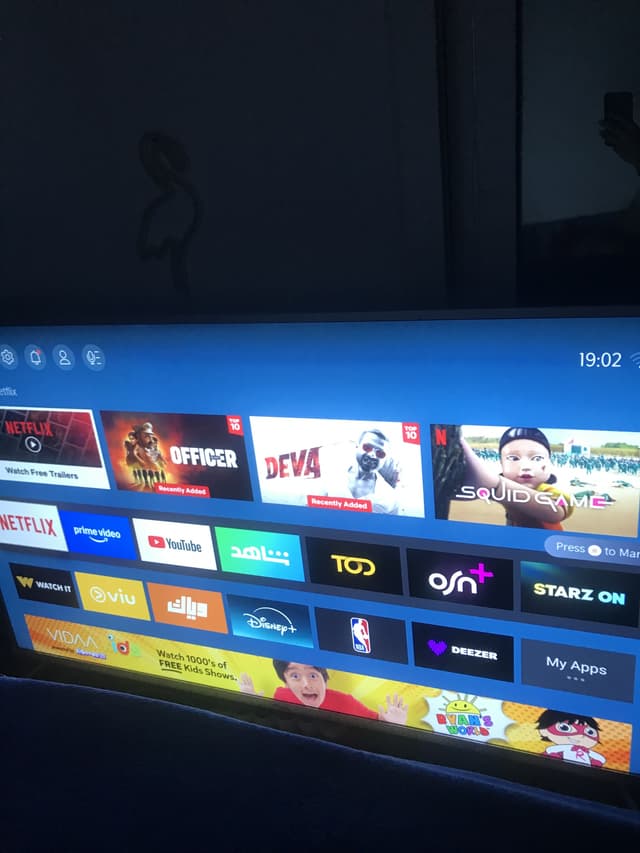 تلفزيون ذكي، اسمه سوبر جنرال، مقاس 65