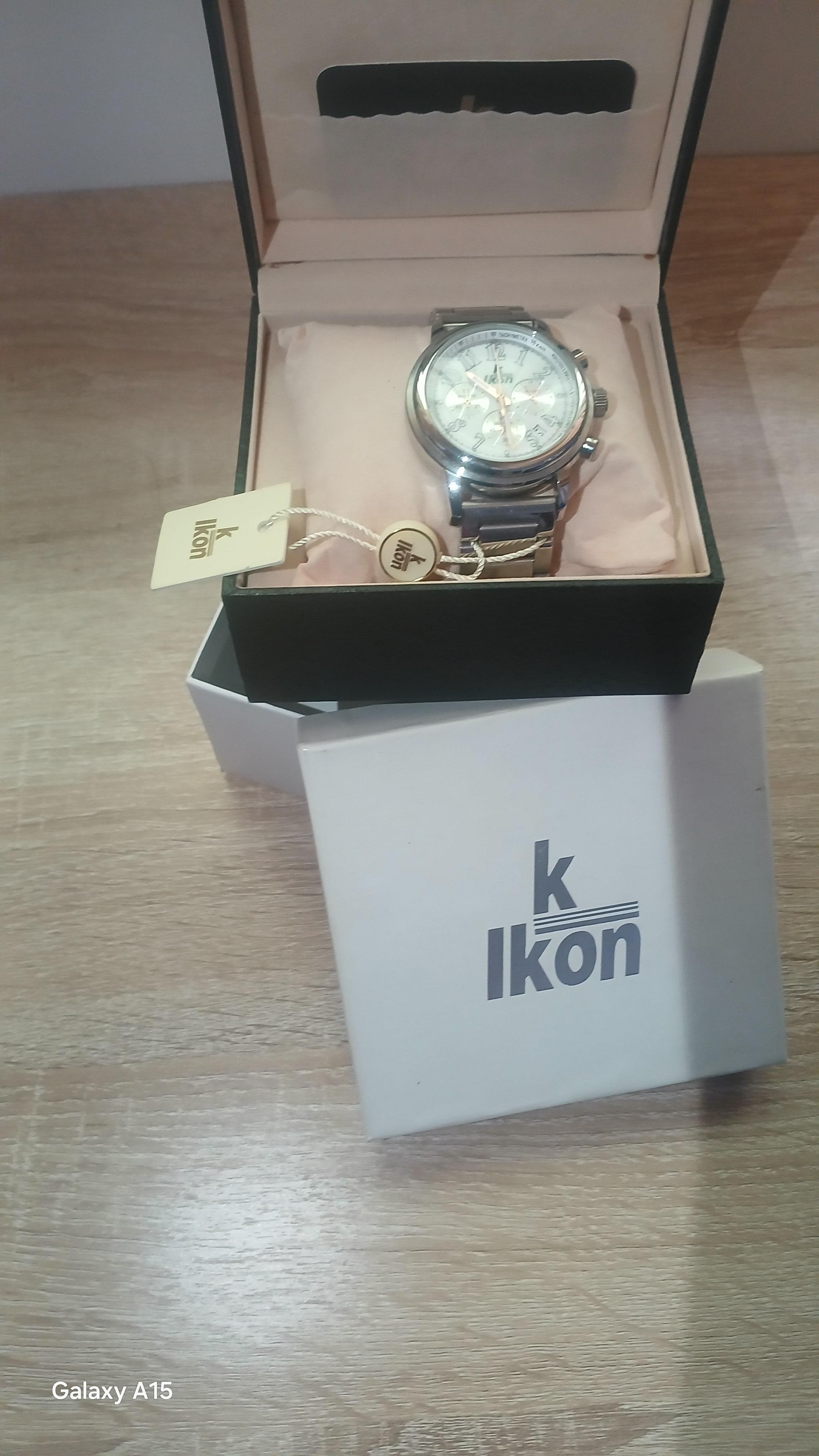 ساعة رجالية من ماركة Ikon 0