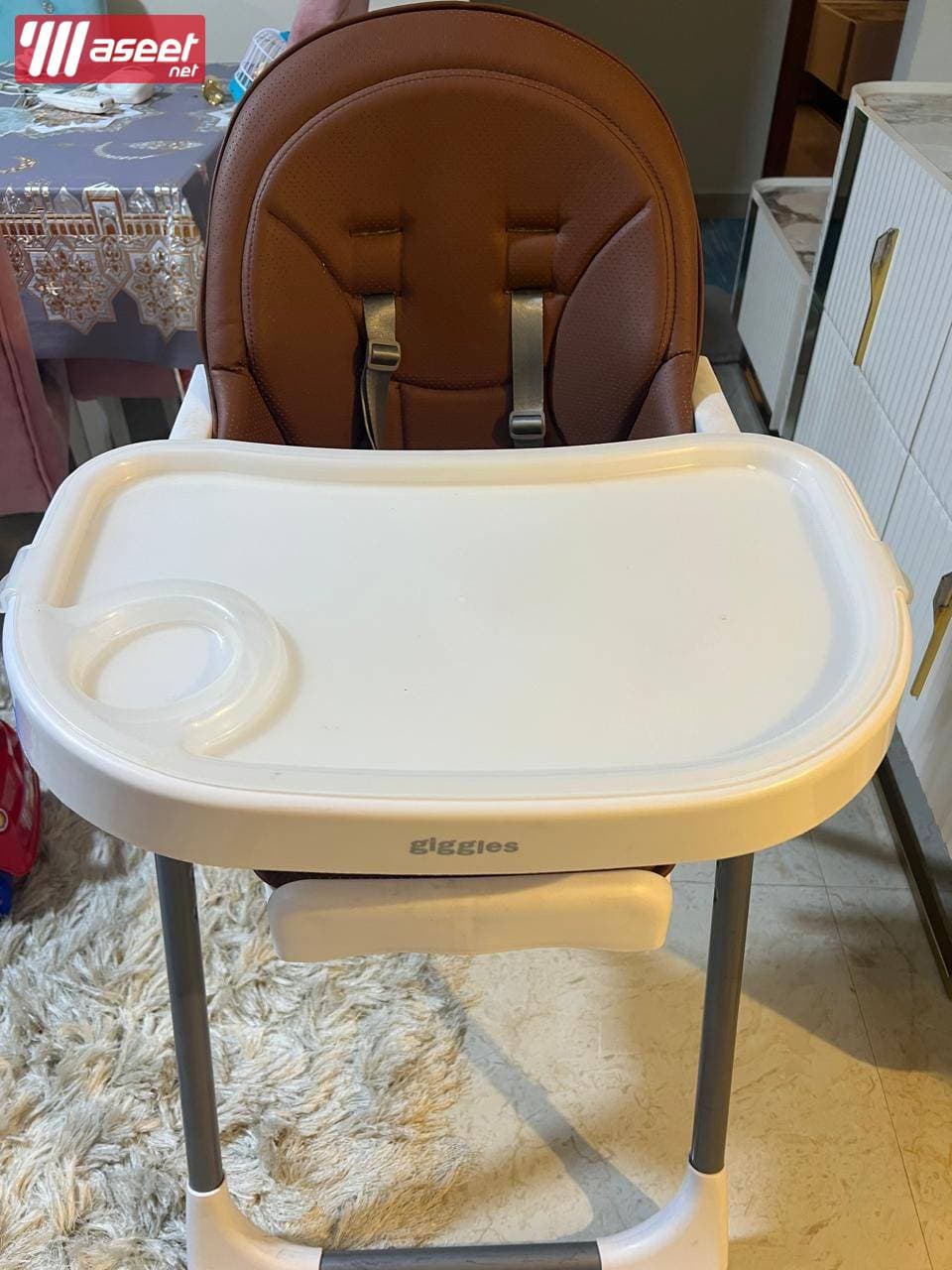 For sale bed, baby chair and baby supplies 1