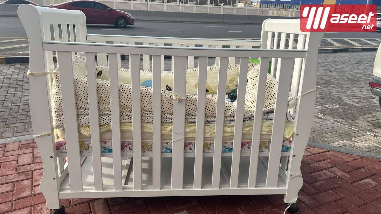 For sale bed, baby chair and baby supplies 8