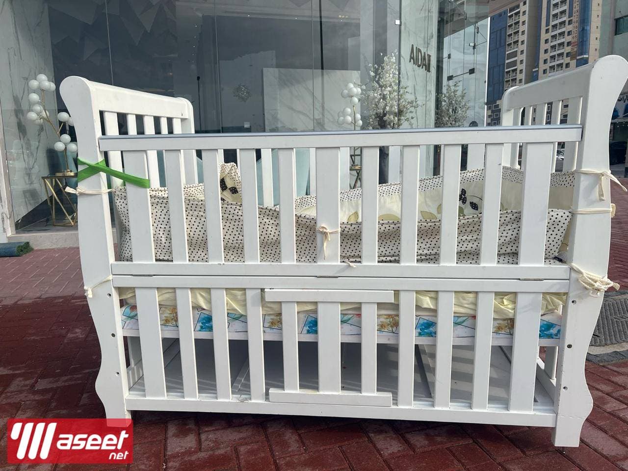 For sale bed, baby chair and baby supplies 9