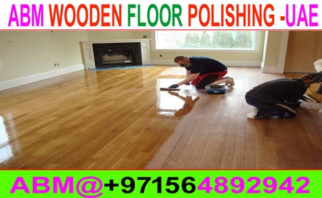 Wooden floor painting and polishing service company  