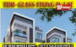 Glass fixing contractor Ajman Dubai Sharjah Ras al Khaima 1