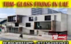 Glass fixing contractor Ajman Dubai Sharjah Ras al Khaima 3