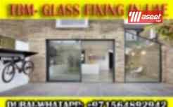 Glass fixing contractor Ajman Dubai Sharjah Ras al Khaima 2