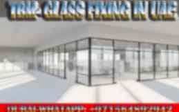 Glass fixing contractor Ajman Dubai Sharjah Ras al Khaima 0