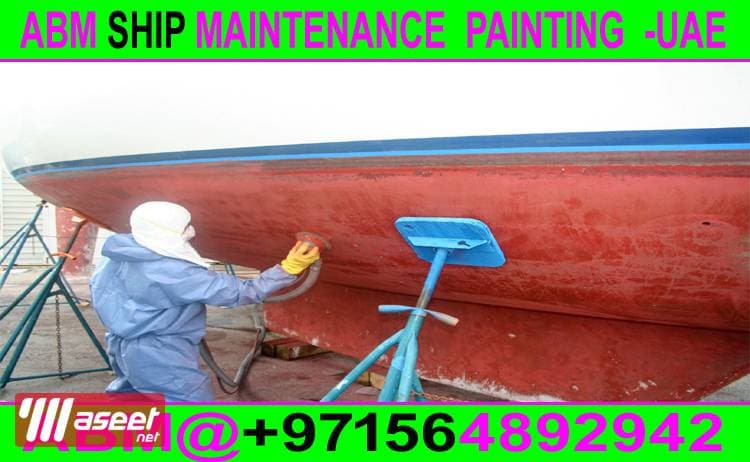 Marine Boat Painting Coating in Dubai , Ajman , Sharjah 3