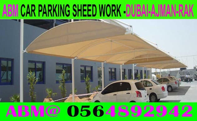 Installing modern car park awnings  0