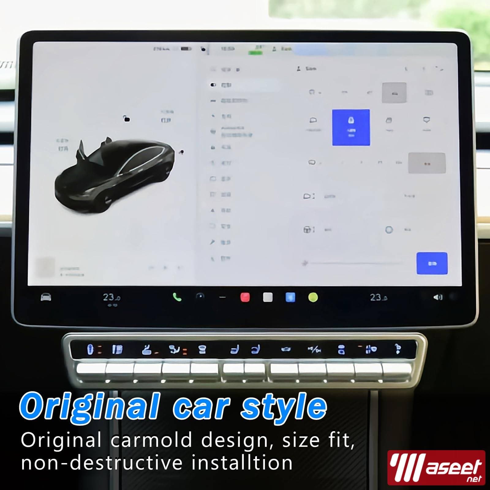 ‏ physical buttons for the Tesla Model Y 2020-2024 1
