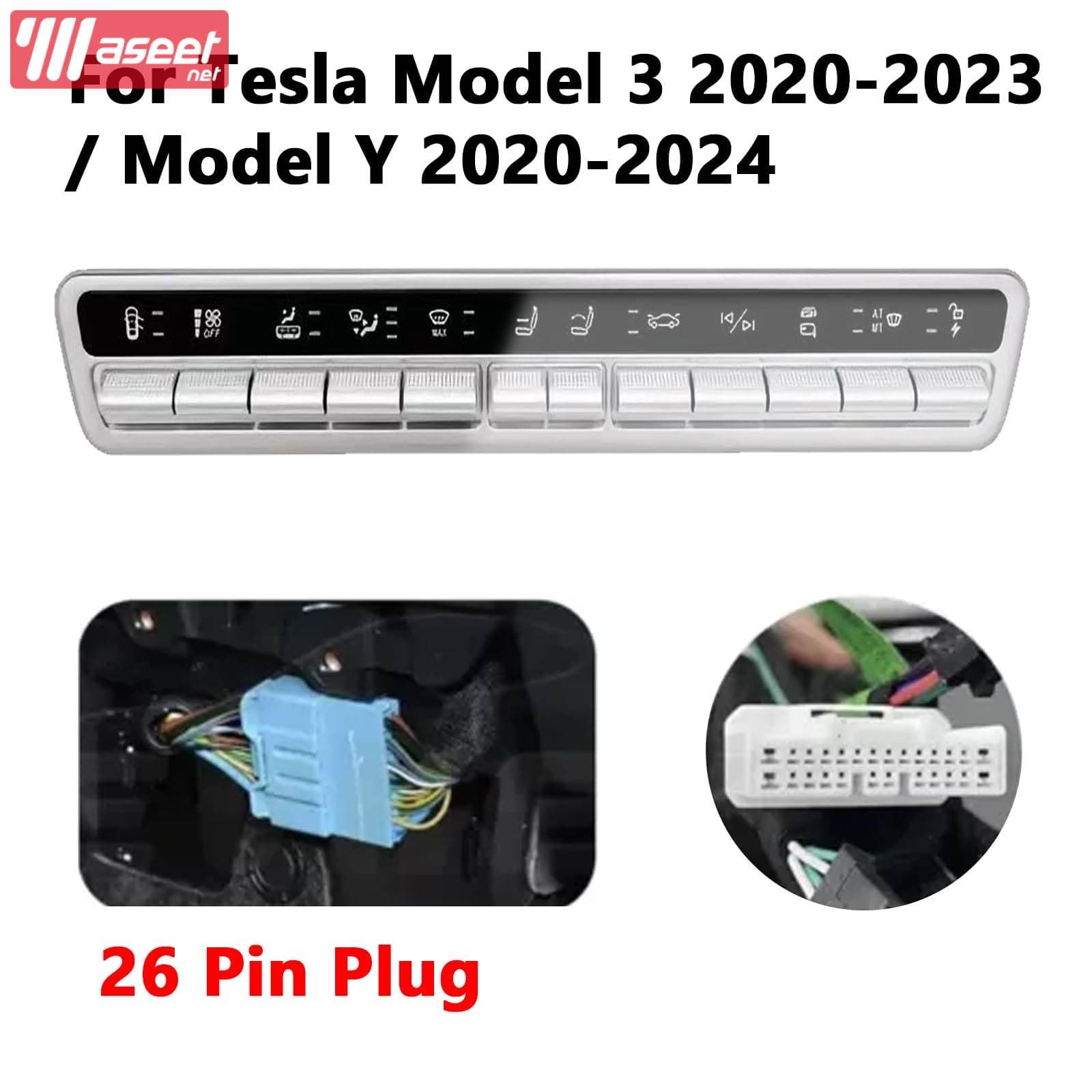 ‏ physical buttons for the Tesla Model Y 2020-2024 4