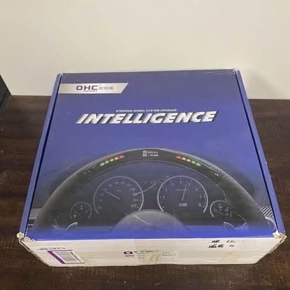 Carbon Fiber Racing Smart LED STEERING WHEEL Dodge 0