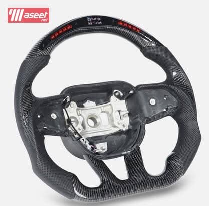 Carbon Fiber Racing Smart LED STEERING WHEEL Dodge 6