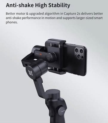 Gimbal anti-vibration bluetooth selfie stick 0