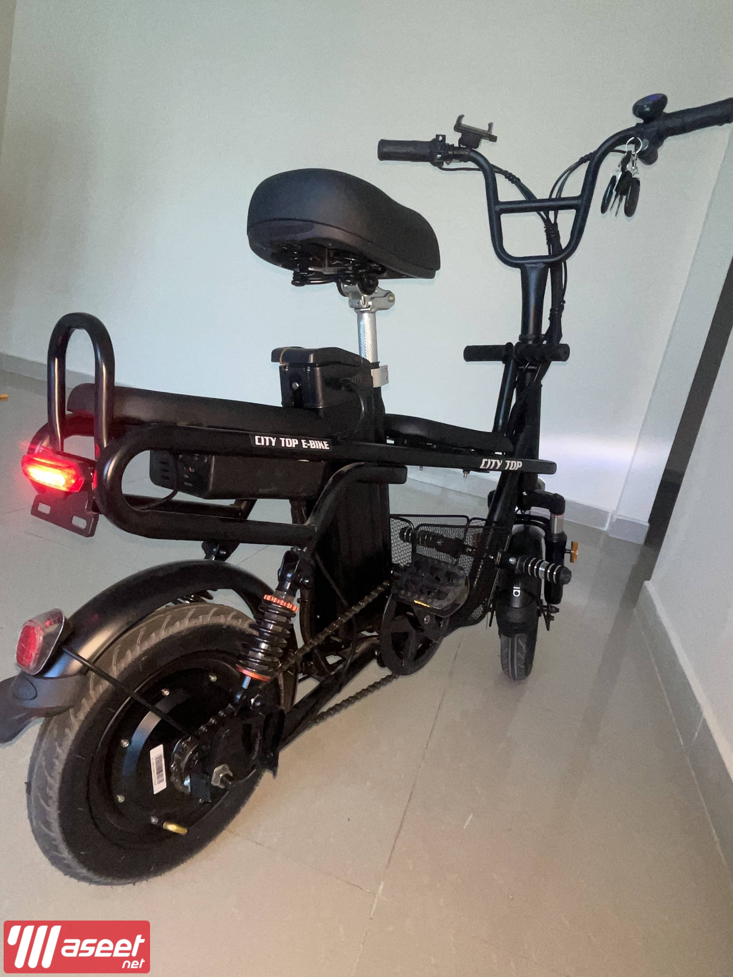 Electric Bike Family Ebike with Storage Basket 3