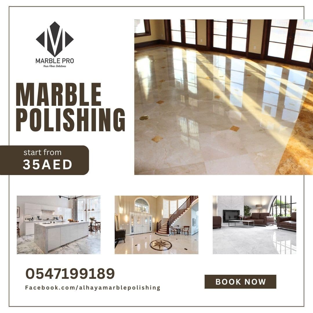 Marble polishing and restoration services in Ajman 0