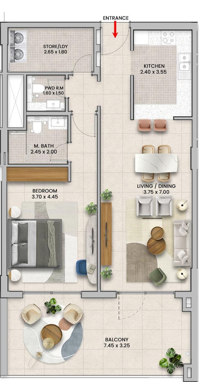 Residential units in the Azha Community project