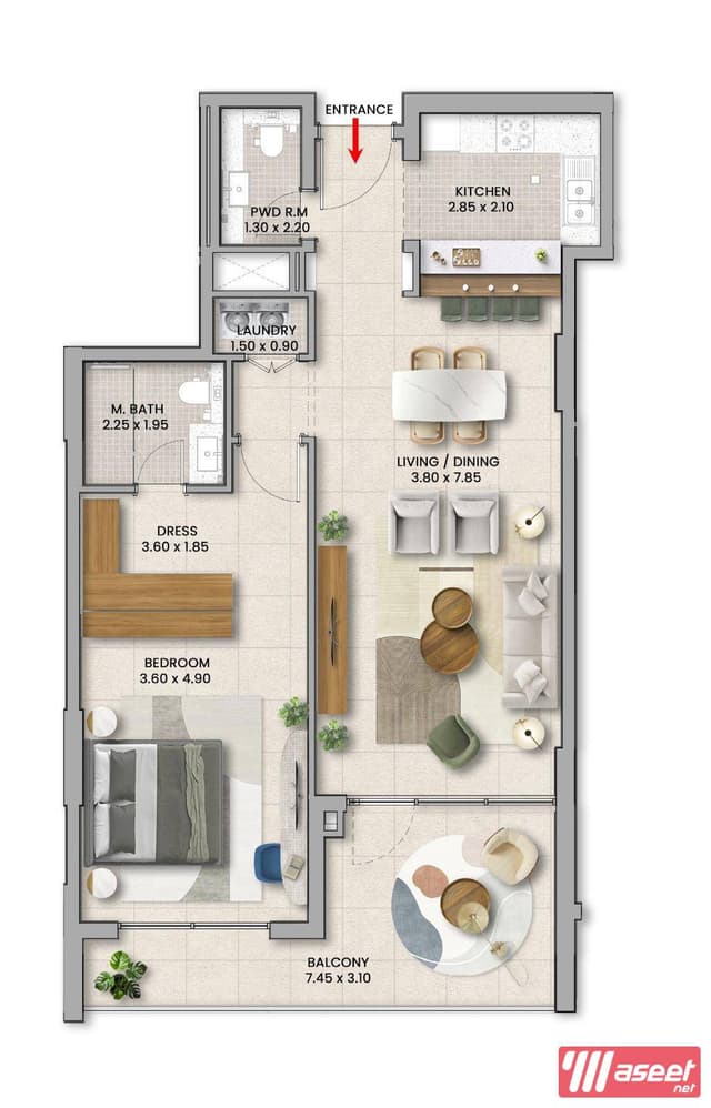 Residential units in the Azha Community project