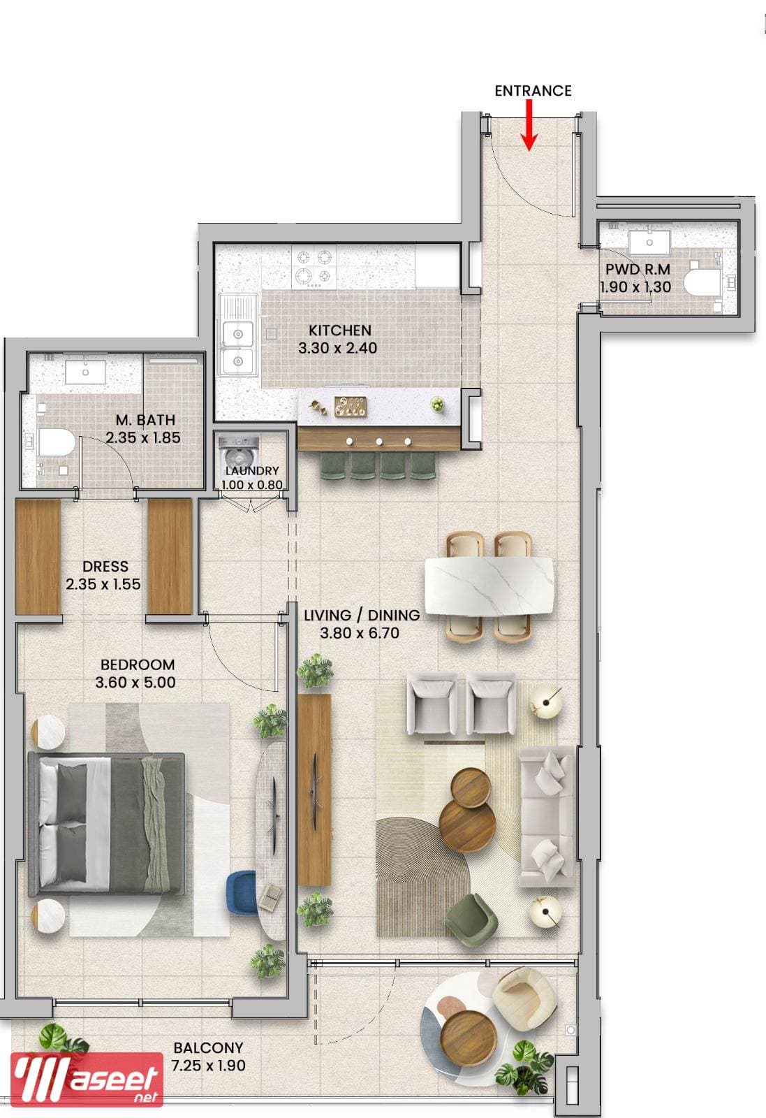 Residential units in the Azha Community project 5