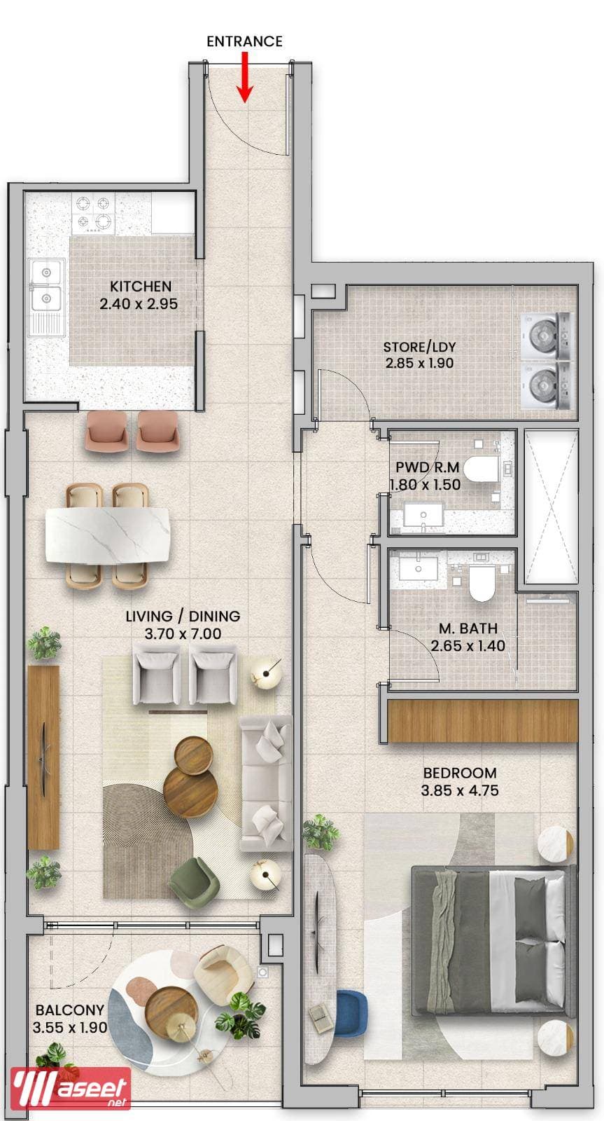 Residential units in the Azha Community project 7