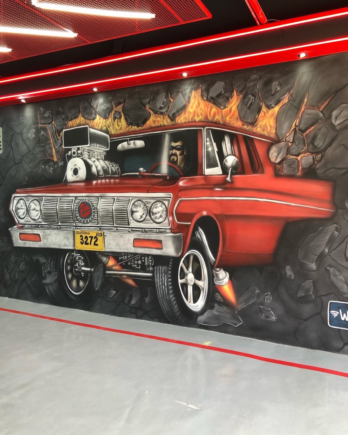 The art of painting murals and paintings 0