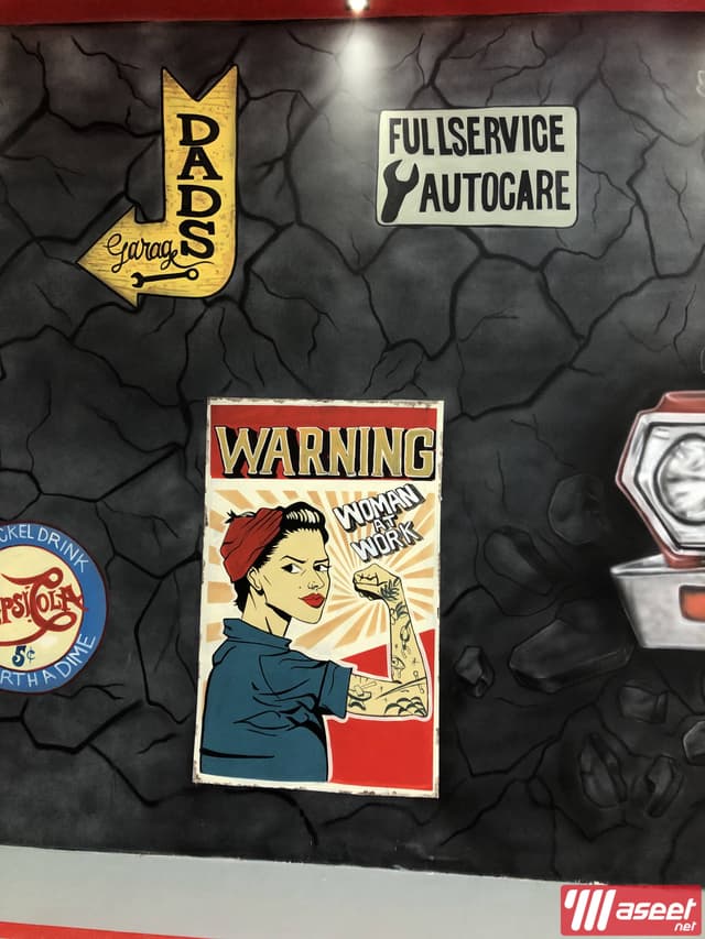 The art of painting murals and paintings