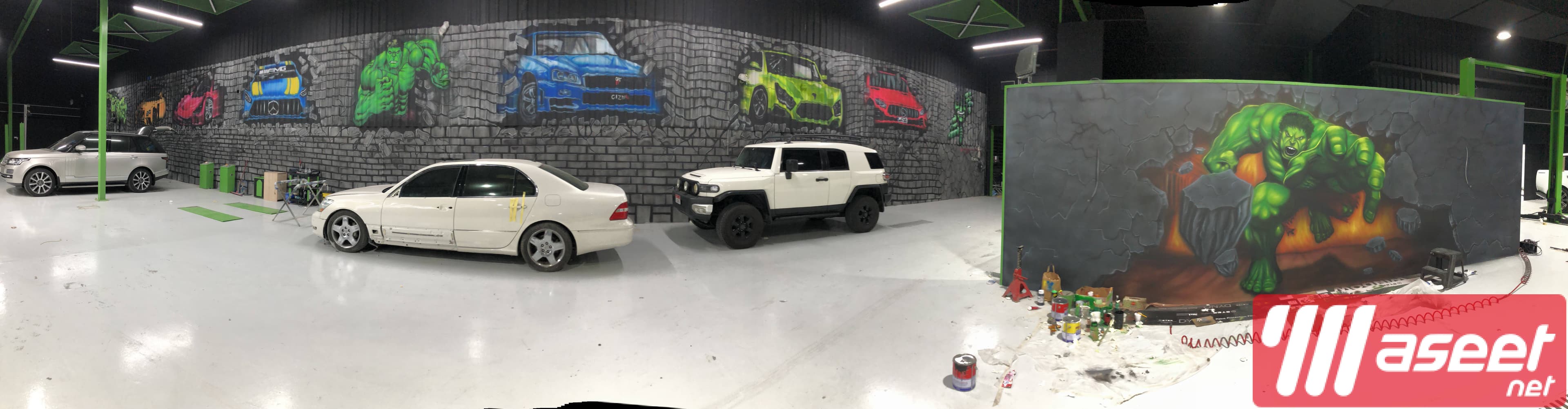 The art of painting murals and paintings 3