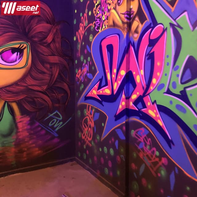 The art of painting murals and paintings
