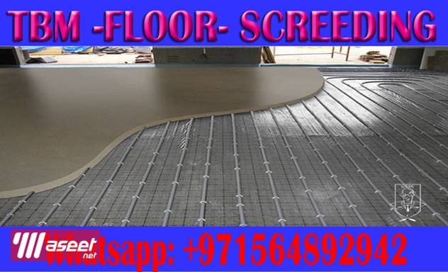 Micro cement floor Screeding Company Ajman Dubai Sharjah 1