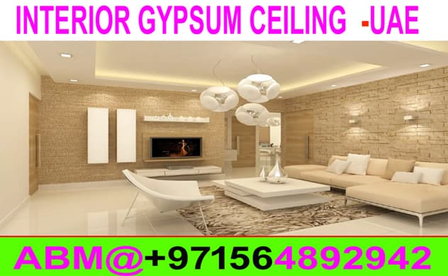 Gypsum Decoration & Painting Contractor Ajman Dubai Sharjah 1