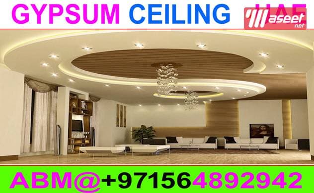 Gypsum Decoration & Painting Contractor Ajman Dubai Sharjah 3