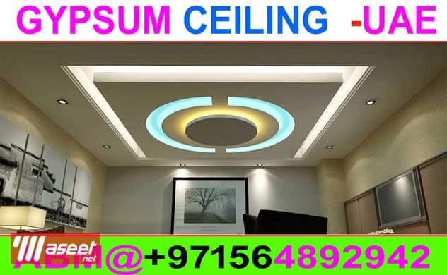 Gypsum Decoration & Painting Contractor Ajman Dubai Sharjah 4